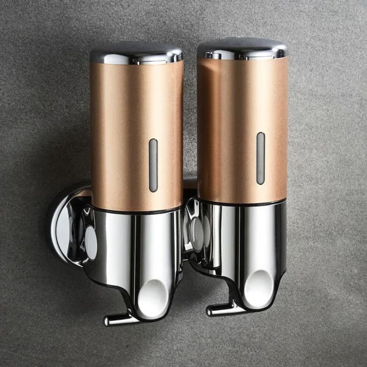 2-in-1 wall-mounted dispenser for an organized bathroom