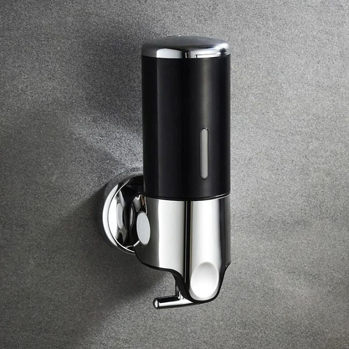 Distributore a muro 2-in-1 per bagno ordinato