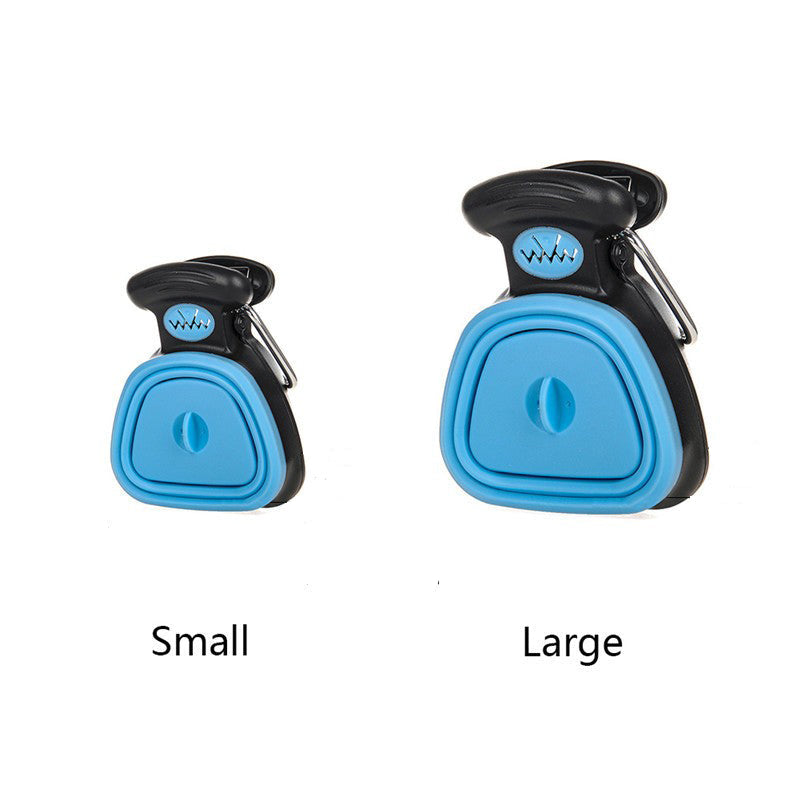 Pick up the droppings without contact or smell