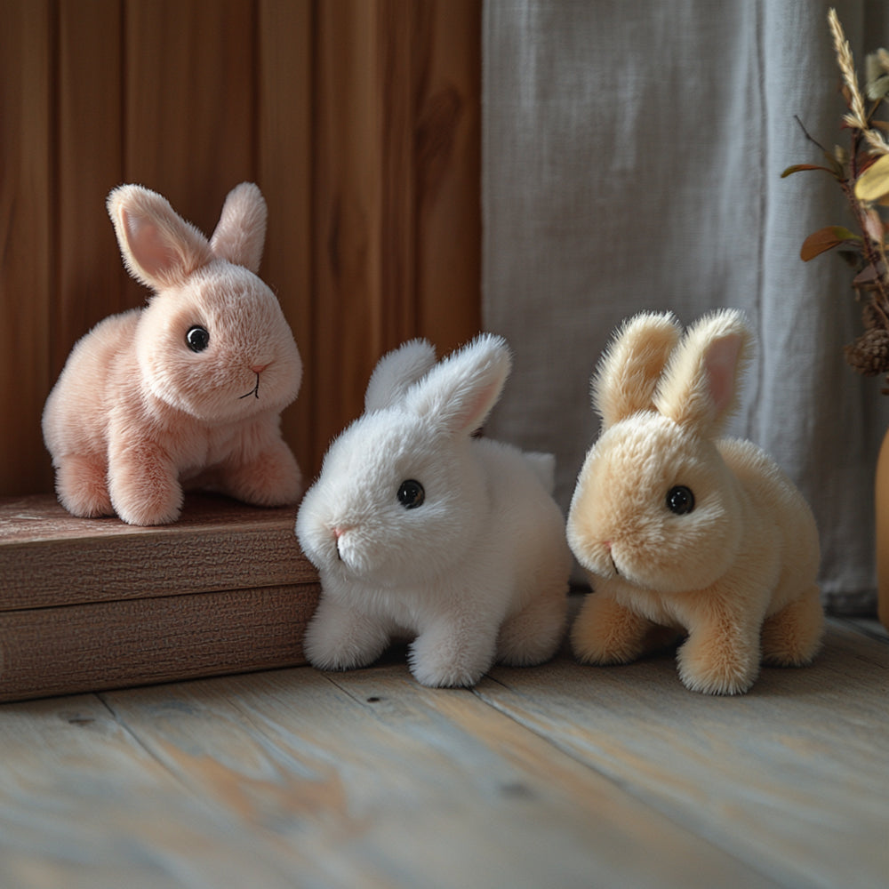 超柔らかいウサギのぬいぐるみ、完璧な抱きしめる仲間