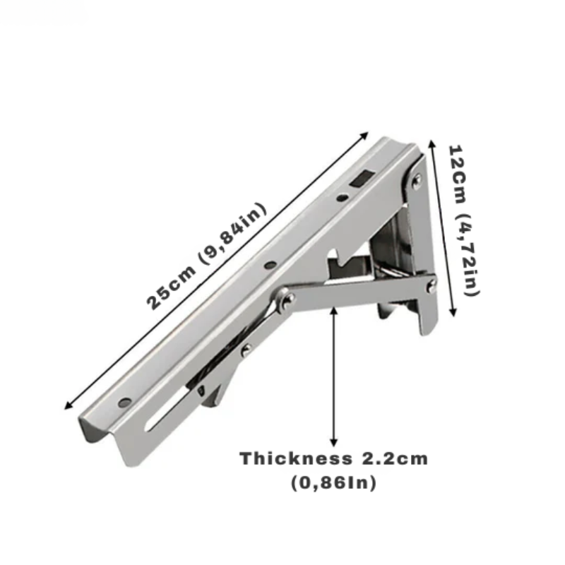 Soporte plegable sólido para optimizar el espacio (X2)
