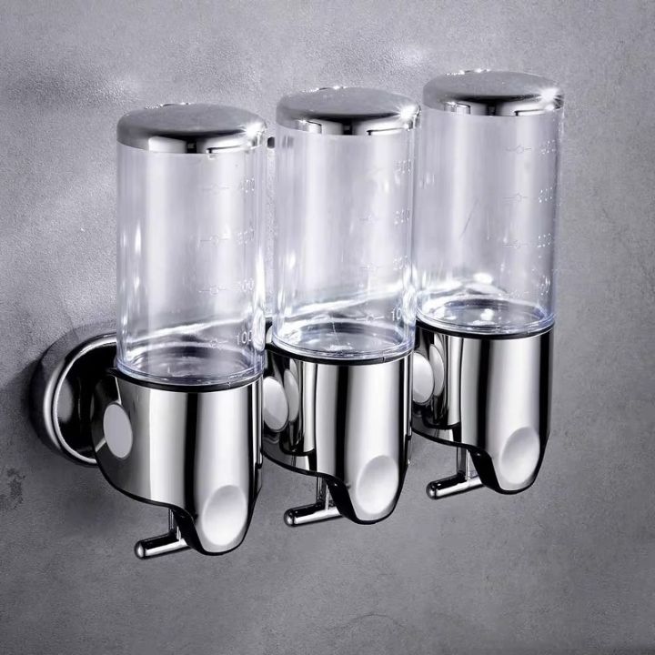 2-in-1 wall-mounted dispenser for an organized bathroom