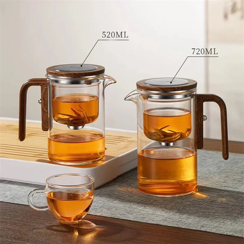 Teiera elegante per un'infusione perfetta senza sforzo
