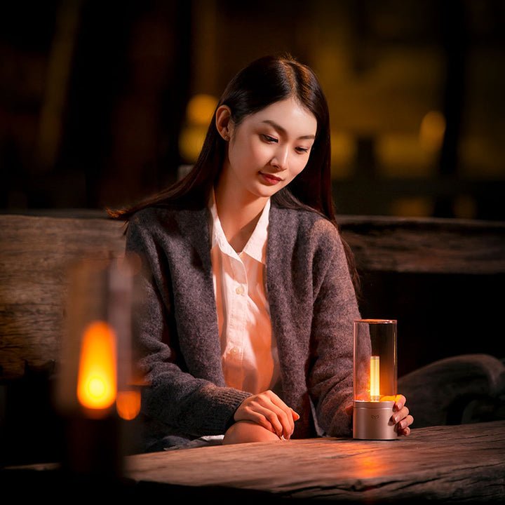 Lumière d'ambiance nomade pour soirées magiques