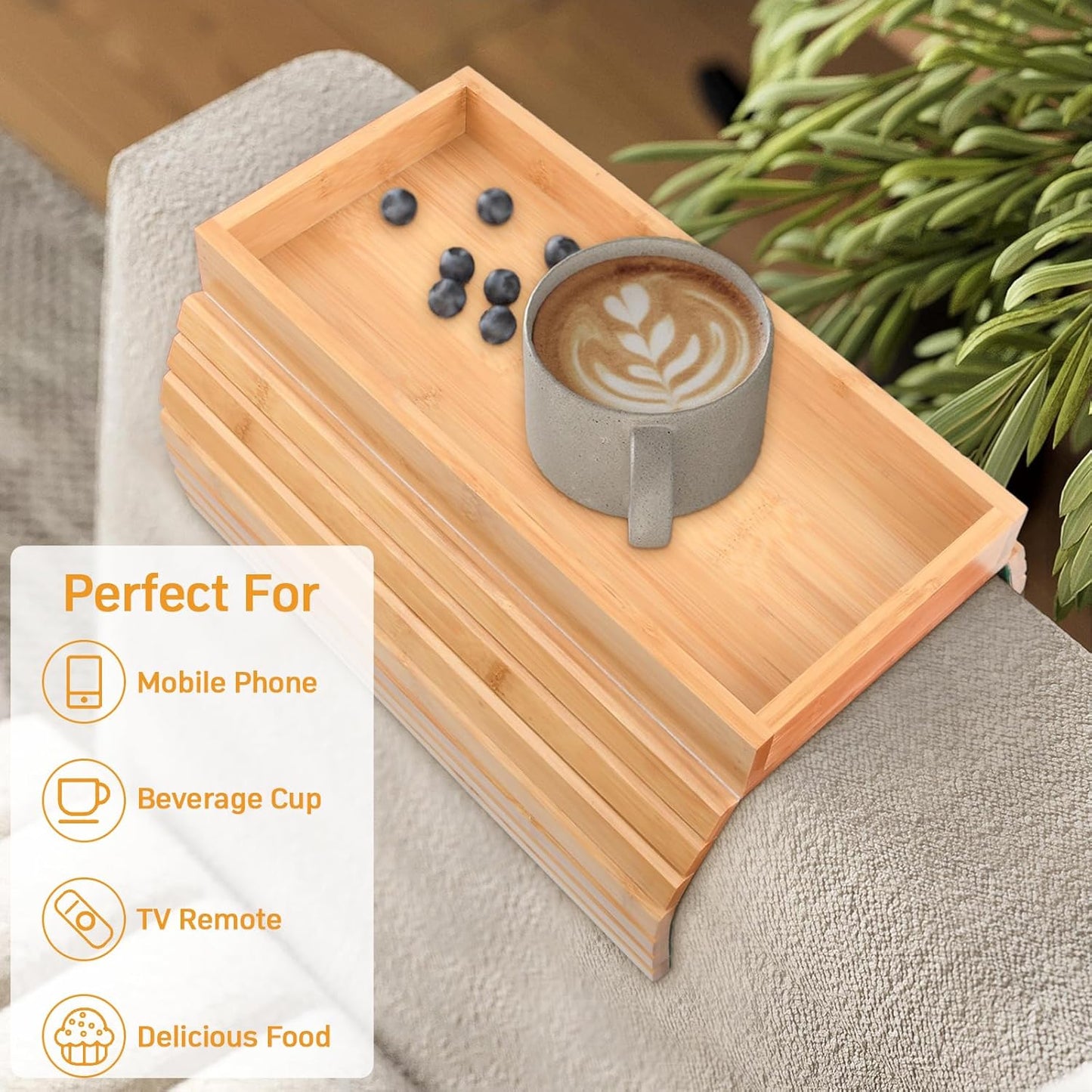 Gardez tout à portée de main sans quitter votre canapé