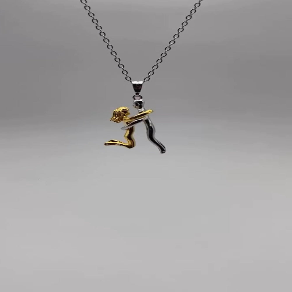 Hienostunut kaulakoru, joka ilmaisee rakkautta ja eleganssia