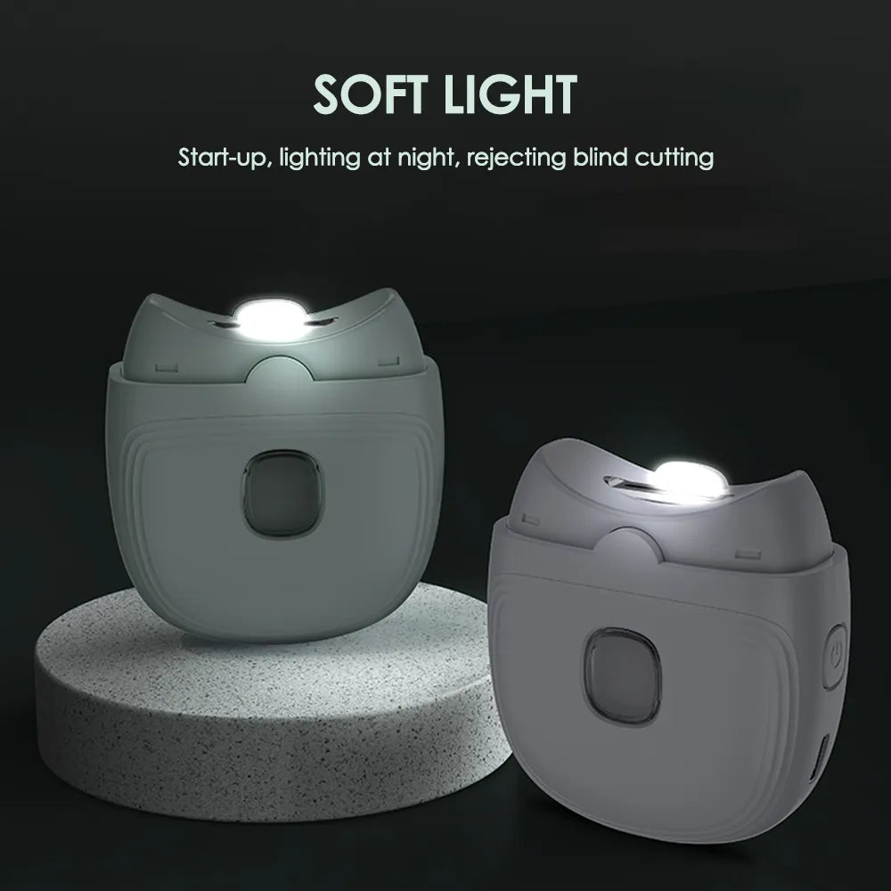 Precise and effortless electric nail clipper