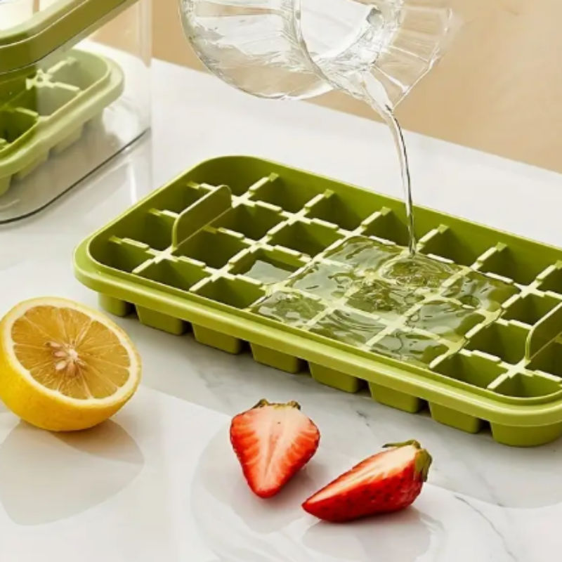 Practical ice cube tray, ultra quick release