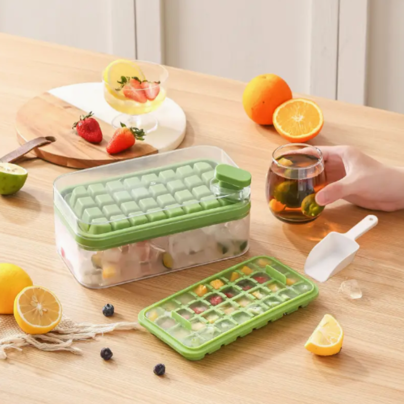 Practical ice cube tray, ultra quick release