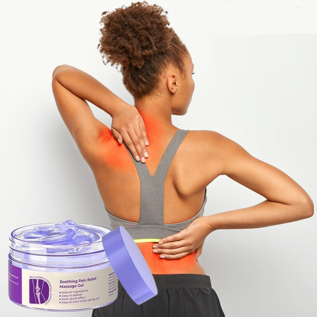 痛みと緊張を和らげるための自然な鎮静ジェル