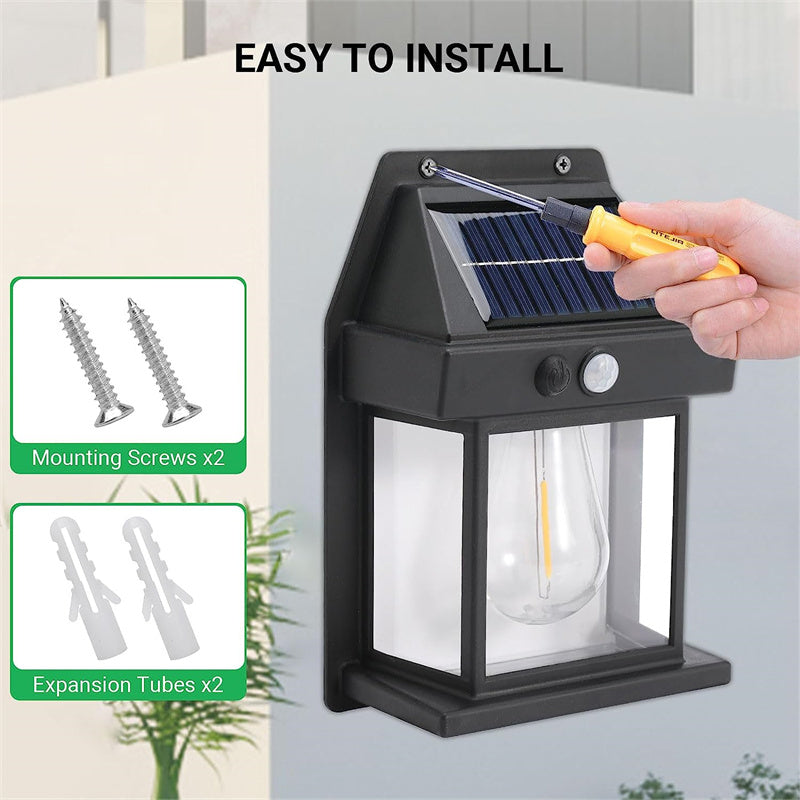 Lampa solarna do ogrodu i na zewnątrz