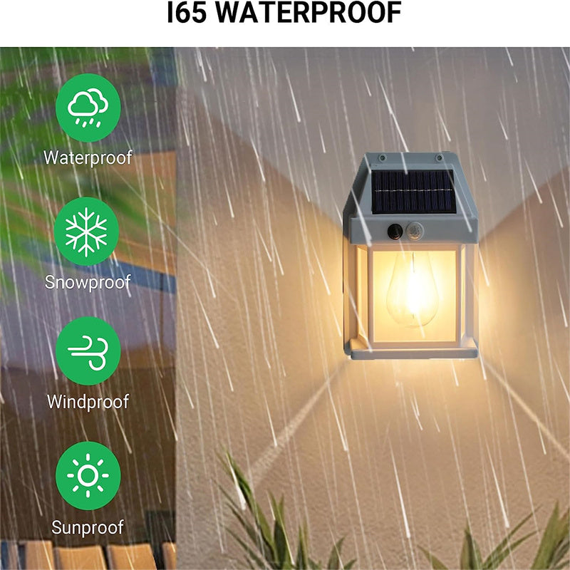 Lampa solarna do ogrodu i na zewnątrz