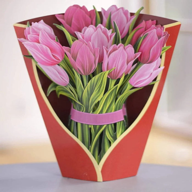 Haz florecer tus palabras con una tarjeta para plantar