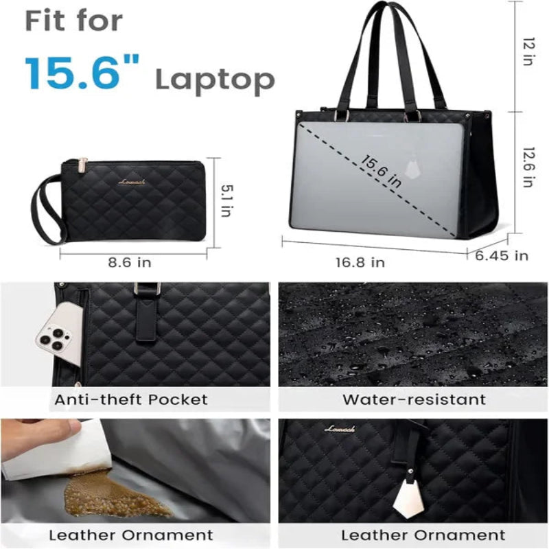 Elegante en functionele 3-in-1 werktas
