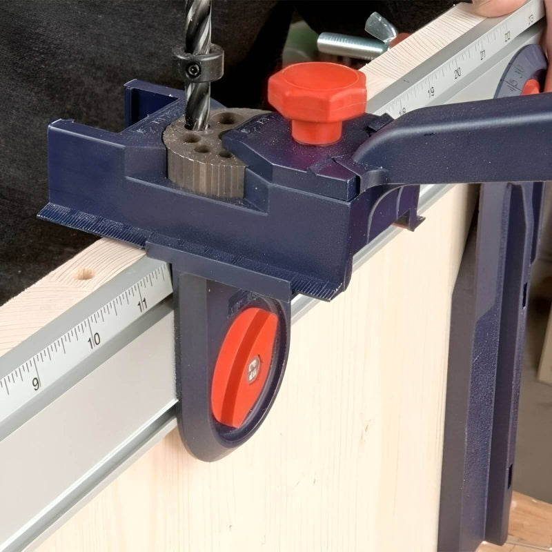 Täydellisesti linjassa olevat reiät joka kerta