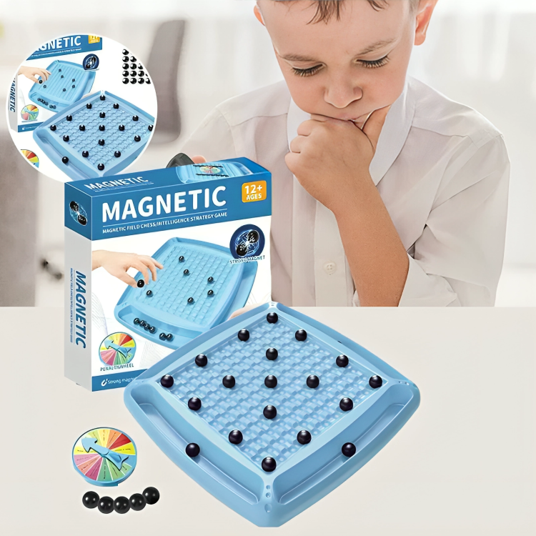 תיהנו עם המשפחה עם משחק מיומנות מגנטי