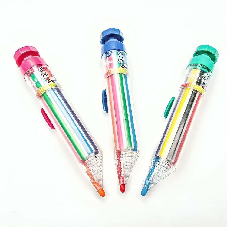 Bolígrafo 8 colores en 1 – Dibujo creativo instantáneo (x2)