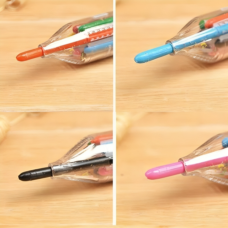 Bolígrafo 8 colores en 1 – Dibujo creativo instantáneo (x2)