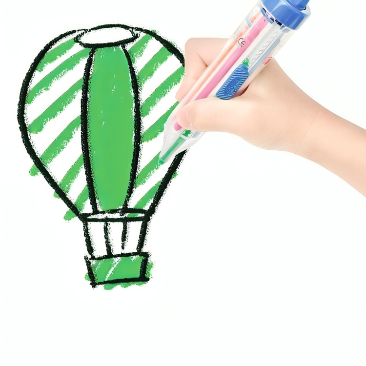 Bolígrafo 8 colores en 1 – Dibujo creativo instantáneo (x2)