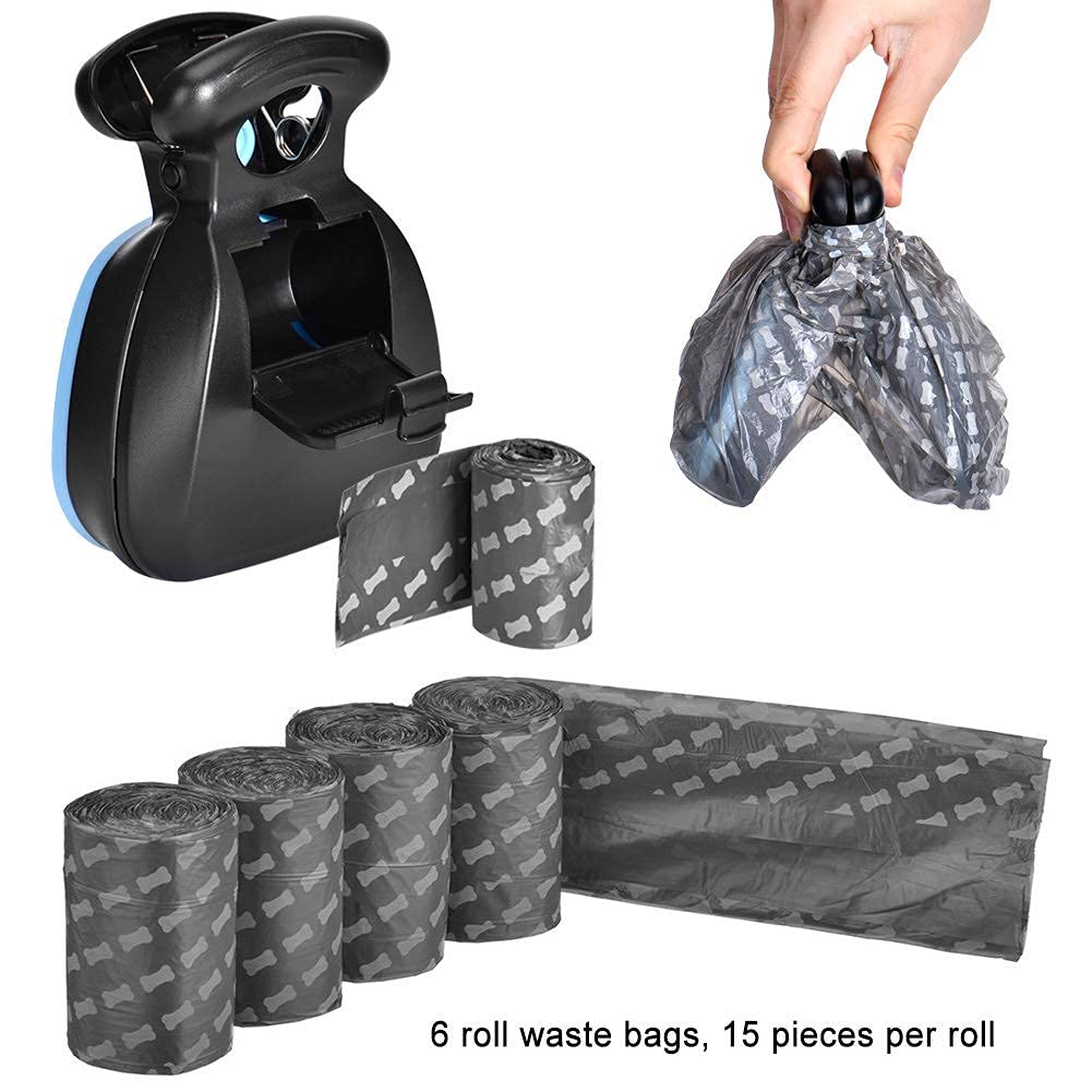 Pick up the droppings without contact or smell