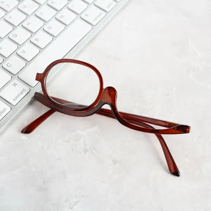 Gafas de Maquillaje Rotativas: Precisión y Confort