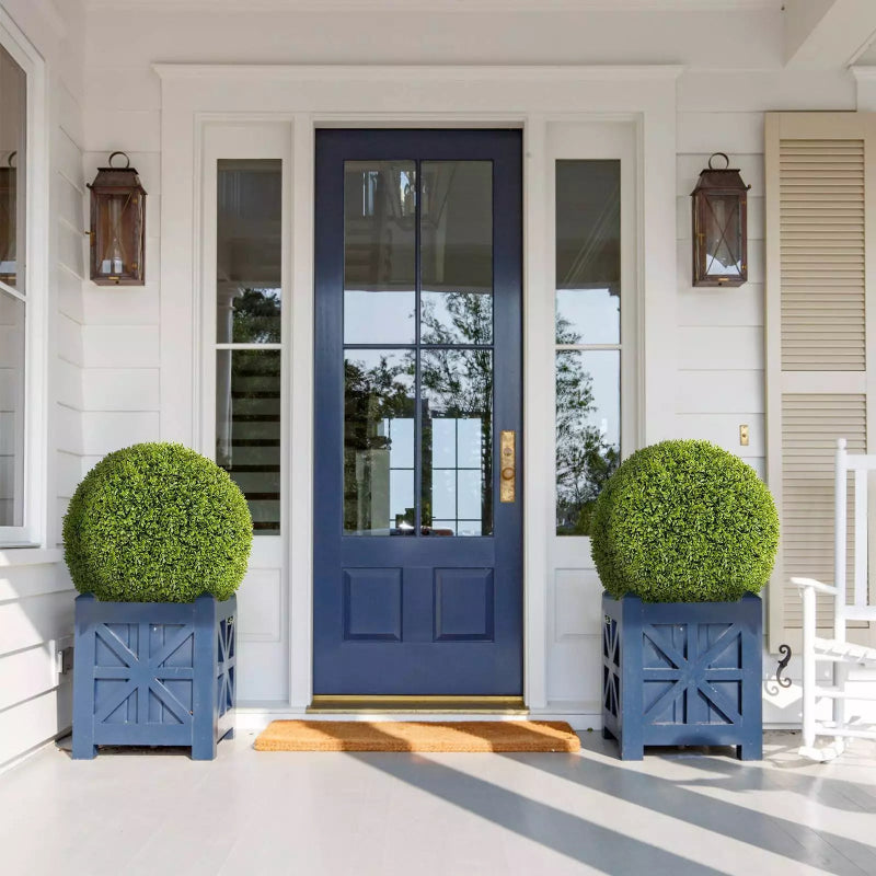 Naturlig eleganse uten vedlikehold for rommene dine (x2)