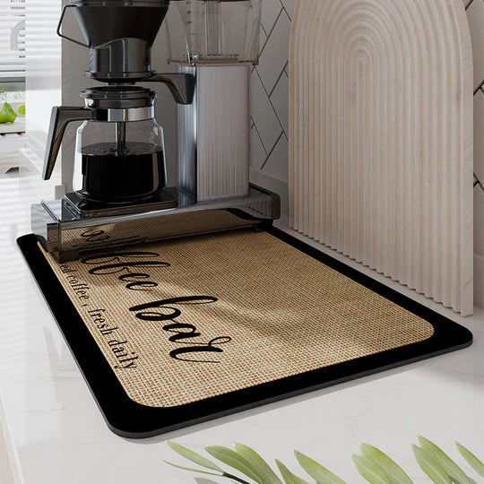 Alfombra de Drenaje Súper Absorbente: Cocina Limpia y Seca