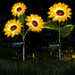 Éclairez votre jardin avec des tournesols solaires