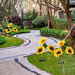 Éclairez votre jardin avec des tournesols solaires