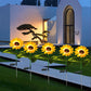 Éclairez votre jardin avec des tournesols solaires