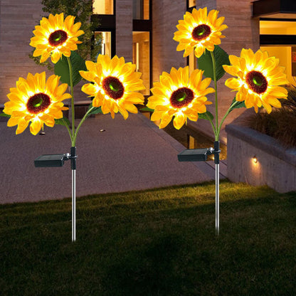 Éclairez votre jardin avec des tournesols solaires