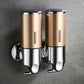 2-in-1 wall-mounted dispenser for an organized bathroom 