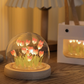 DIY tulip lamp – Soft floral light 