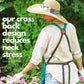 Practical gardening apron with large harvest pocket 