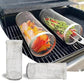 Rotasjonskurv for grill for jevn matlaging uten anstrengelse 