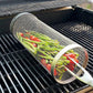 Rotasjonskurv for grill for jevn matlaging uten anstrengelse 