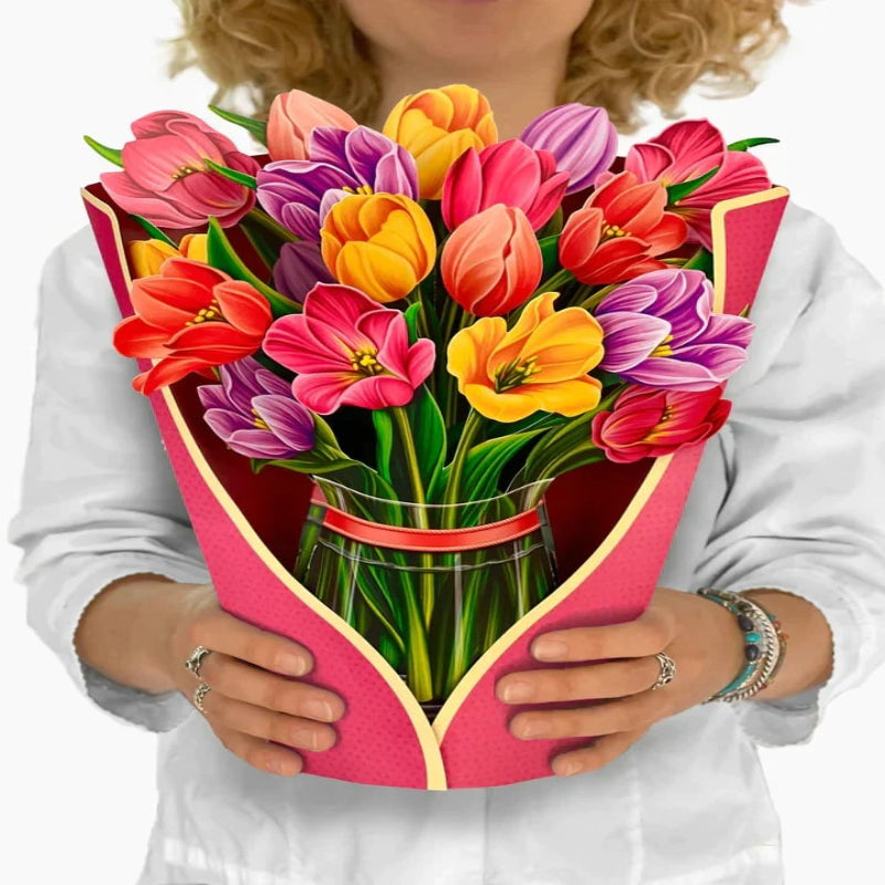 Haz florecer tus palabras con una tarjeta para plantar 