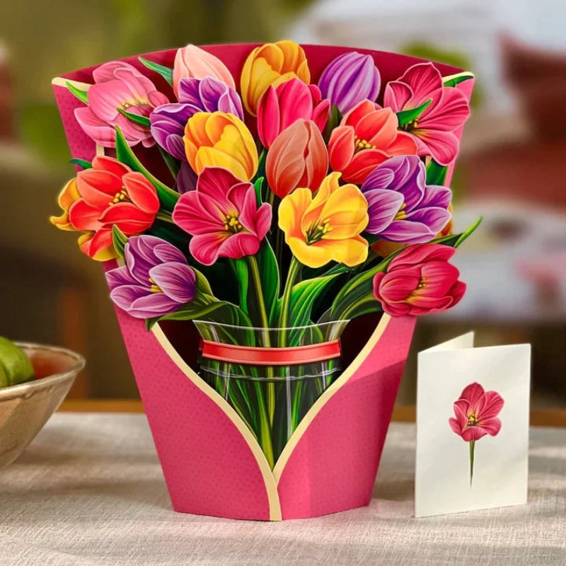 Haz florecer tus palabras con una tarjeta para plantar 
