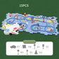 Circuit-puzzle éducatif avec véhicules électriques