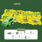 Circuit-puzzle éducatif avec véhicules électriques