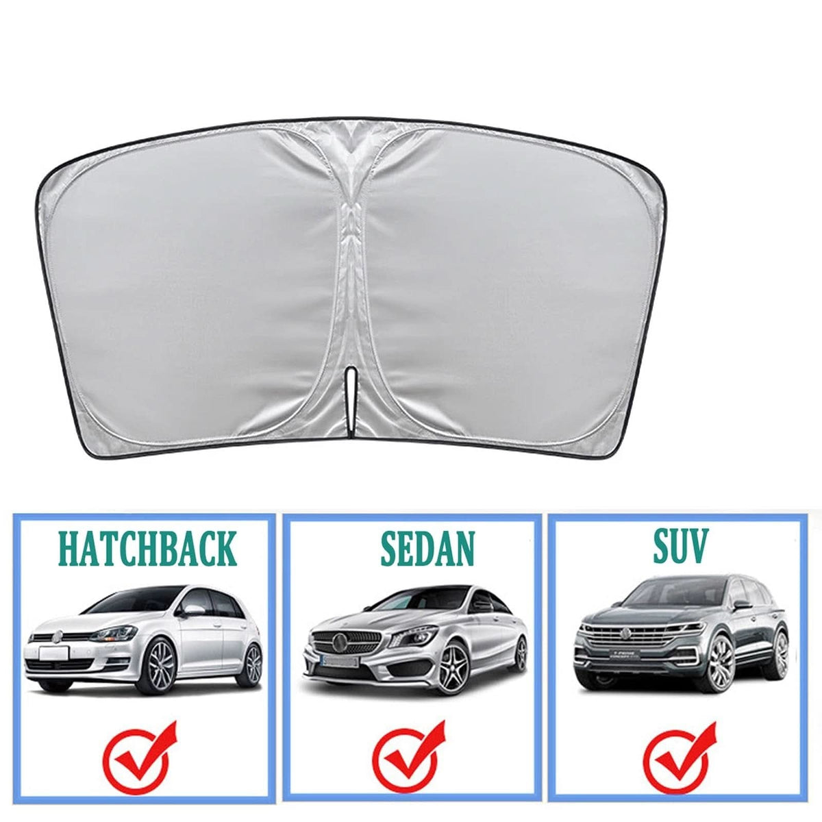 Custom and effective car sunshade heat protection 