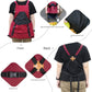 Practical gardening apron with large harvest pocket 