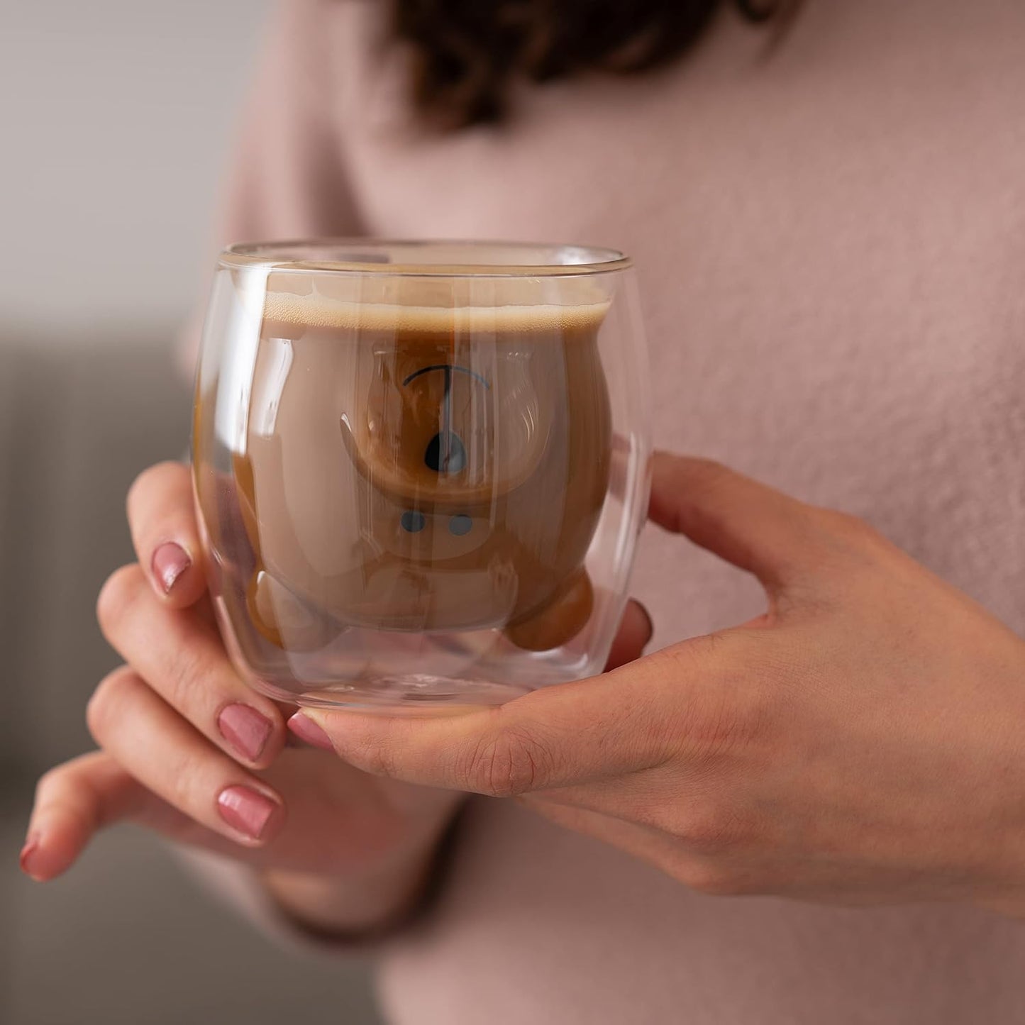 Cana de cafea în formă de urs - Drăguță și practică 