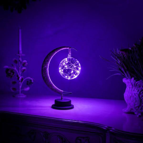 Hängende Mondlampe für eine zauberhafte Atmosphäre 