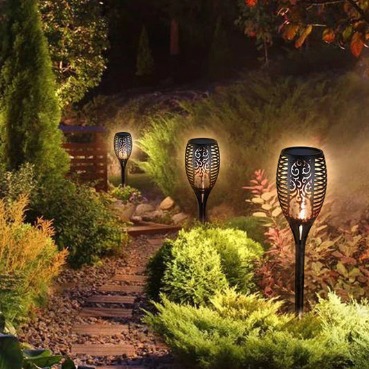 LED ηλιακός φακός – Ρεαλιστική φλόγα χωρίς φωτιά 