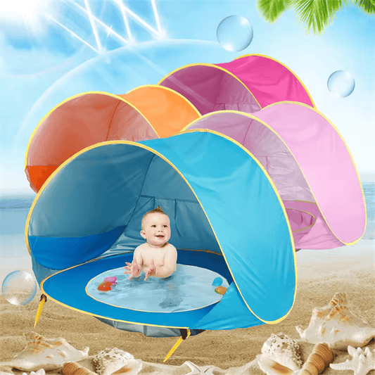 UV-Schutzzelt für Babys – Optimaler Schutz am Strand 