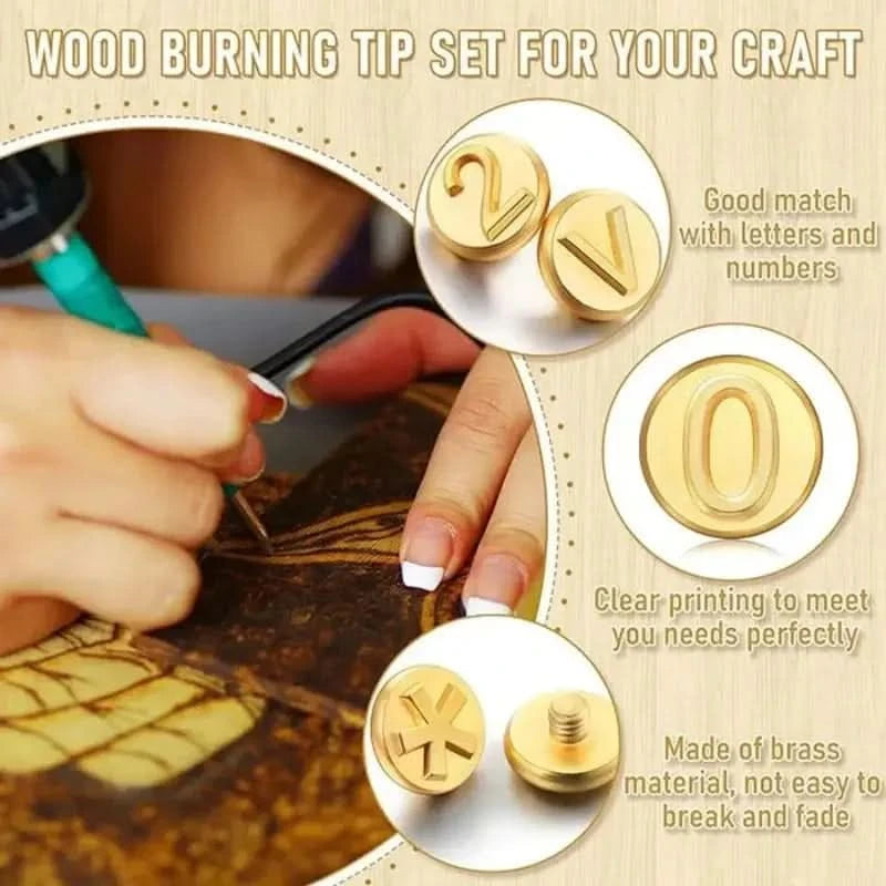 Houtpyrografie set voor kunstenaars 