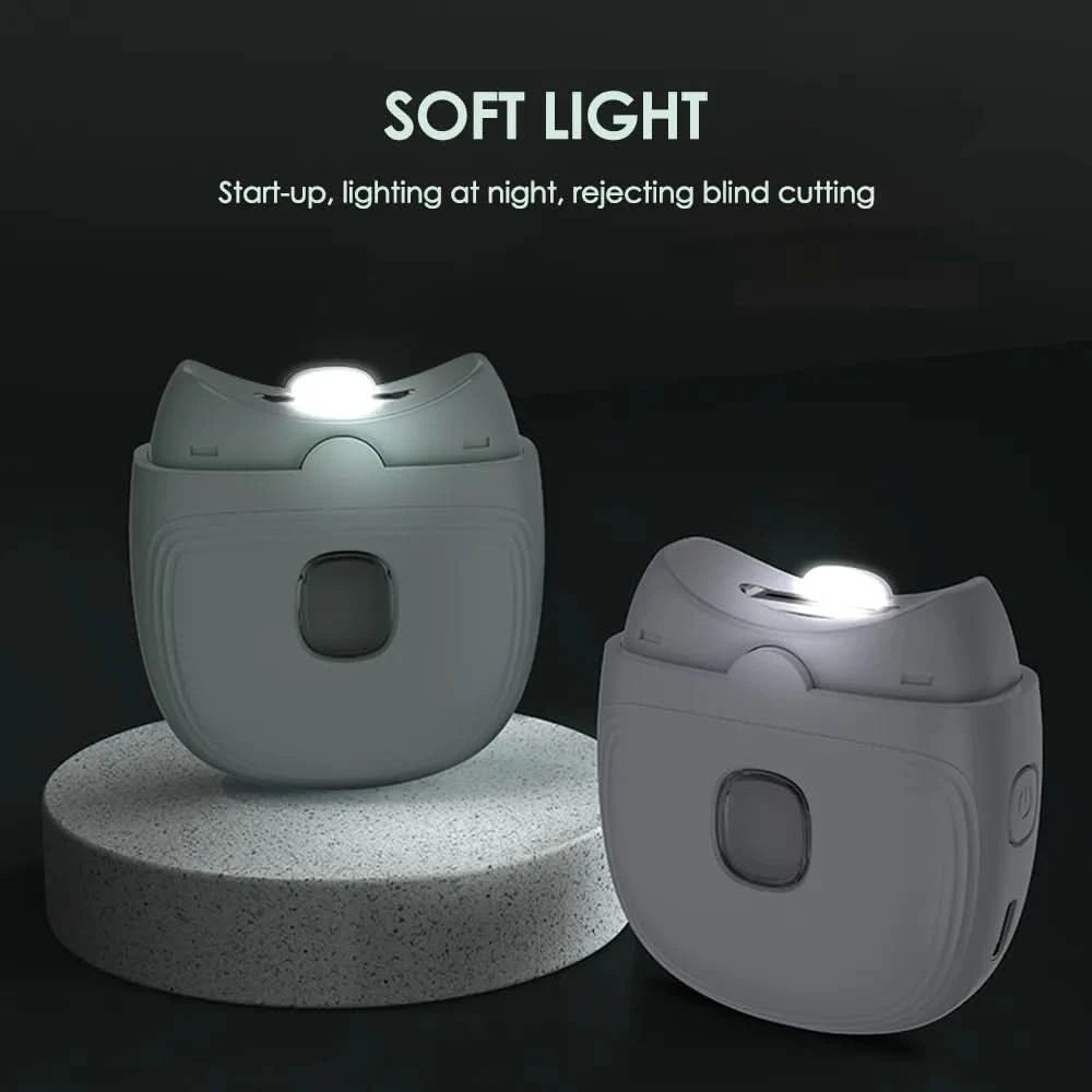 Precise and effortless electric nail clipper 