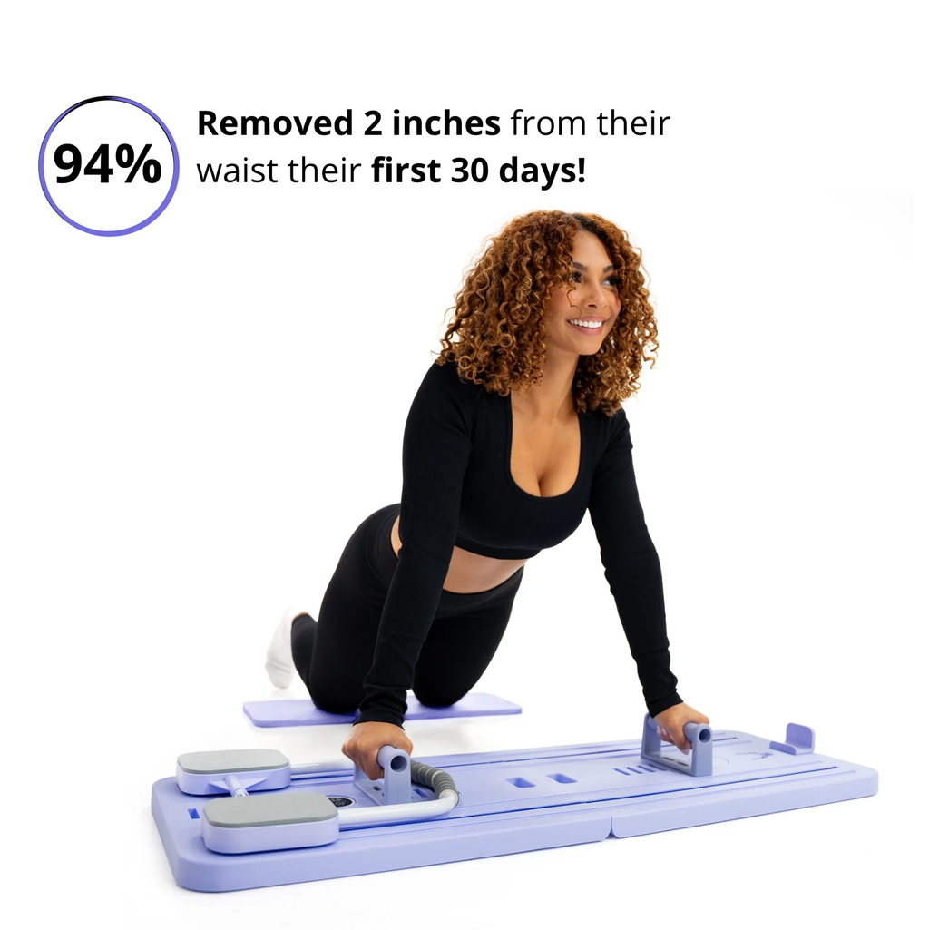 Planche de pilates pliable multi-usages pour fitness à domicile
