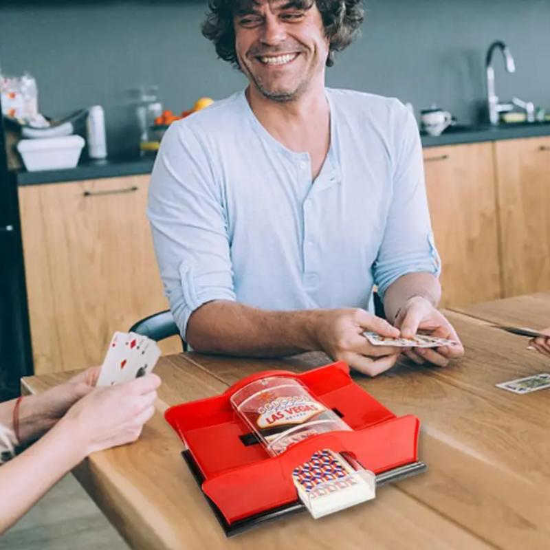 Mescola le tue carte senza sforzo, con un solo gesto 